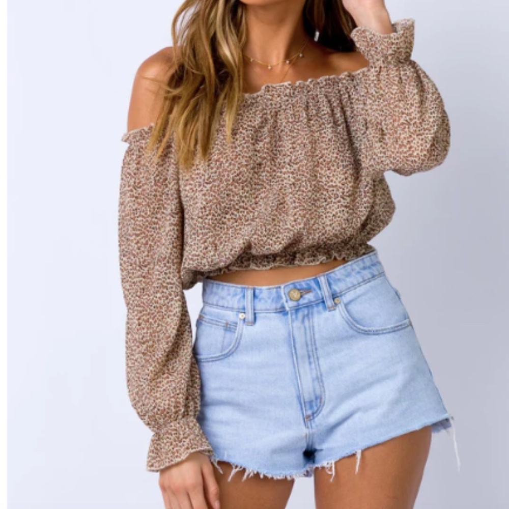 KYSON TOP LEOPARD - NWT